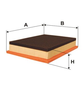 Фільтр повітряний /AP192/2 (WIX-FILTERS) WIX FILTERS WA9538
