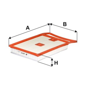 Фільтр повітряний SKODA FABIA 1.4 TDI, VW POLO V 1.4 TDI 14- (WIX-FILTERS) WIX FILTERS WA9780