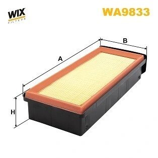 Фильтр воздушный BMW 3, 5, X5 3.0-5.0 D 11- (выр-во WIX-FILTERS) WIX FILTERS WA9833