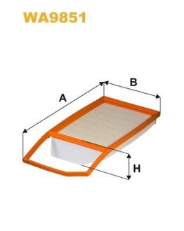 Фільтр повітряний WIX FILTERS WA9851