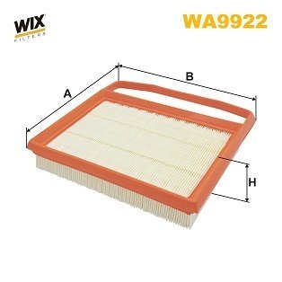 ФІЛЬТР ПОВІТРЯ WIX FILTERS WA9922