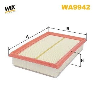 Фільтр повітря WIX FILTERS WA9942