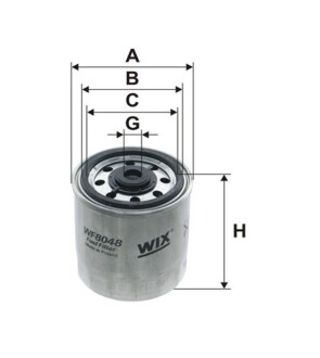 ФІЛЬТР ПАЛИВА WIX FILTERS WF8048