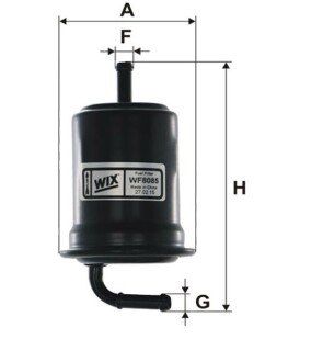 Фільтр палив. /PP887 (WIX-FILTERS) WIX FILTERS WF8085