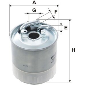 ФІЛЬТР ПАЛИВА WIX FILTERS WF8353