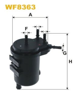 Фільтр паливний WIX FILTERS WF8363