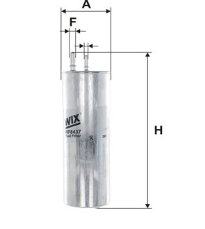 Фільтр паливний VW T5 2.5 TDI 03-09 (WIX-FILTERS) WIX FILTERS WF8437