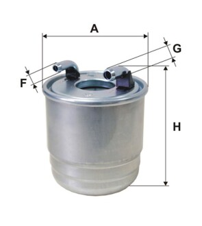 ФІЛЬТР ПАЛИВА WIX FILTERS WF8467