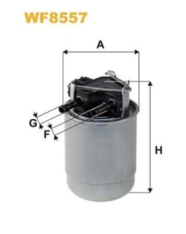 Фильтр топлива WIX FILTERS WF8557