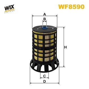 ФІЛЬТР ПАЛИВА WIX FILTERS WF8590