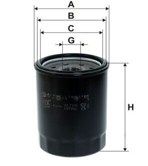 Фільтр масляний WIX FILTERS WL7159