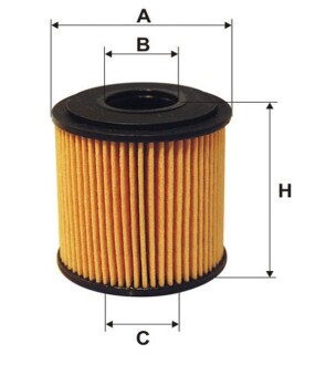 Фильтр масляный двигателя /OE655 (выр-во WIX-FILTERS) WIX FILTERS WL7239