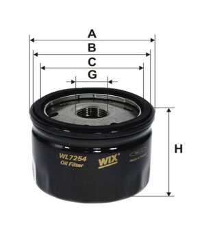 ФІЛЬТР ОЛИВИ WIX FILTERS WL7254