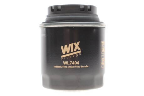 Фільтр масляний двигуна AUDI, SEAT, SKODA, VW (WIX-FILTERS) WIX FILTERS WL7494