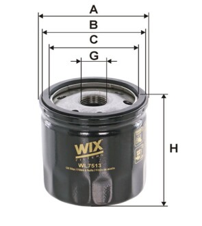 ФІЛЬТР ОЛИВИ WIX FILTERS WL7513