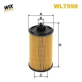 ФИЛЬТР ОЛИВА/ГИДРАВЛИКИ WIX FILTERS WL7598