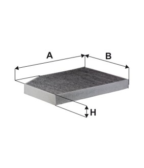 Фільтр салону вугільний WIX FILTERS WP2205 (фото 1)