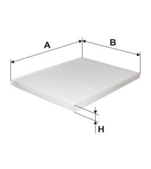 Фільтр салону OPEL OMEGA B /K1001 (WIX-FILTERS) WIX FILTERS WP6802