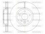 Диск гальмівний передній (кратно 2) (Remsa) Ford Mondeo IV Galaxy S-max 07> / RR Evogue, Discovery sport (D61019.10) WOKING D6101910 (фото 1)