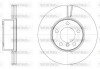 Диск гальмівний передній (кратно 2) (Remsa) BMW 3E90 3F30 X1E84 (D61496.10) WOKING D6149610 (фото 1)