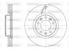 Диск гальмівний передній (кратно 2) (Remsa) PSA 308 II (D61583.10) WOKING D6158310 (фото 1)