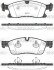 Колодки гальмівні диск. перед. (Remsa) MB GL166 GLE166 ML166 11>15, 15> (P15303.10) WOKING P1530310 (фото 1)