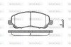 Колодки гальмівні диск. перед. (Remsa) Citroen C4 aircross 2.0 10-,Dodge Caliber 2.0 06- (P9043.12) WOKING P904312 (фото 1)