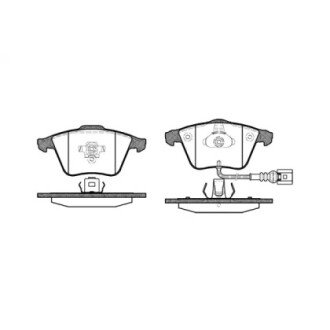 Гальмівна колодка дискова (P8643.32) WOKING WK5745