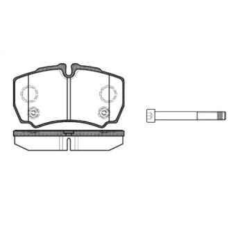 Гальмівна колодка дискова (P9493.10) WOKING WK5846