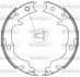 Колодки ручного гальма C4/CALIBER/PATRIOT/COMPASS/OUTLANDER II/LANCER VIII/4008 1.6-2.7 08- WOKING Z4641.00 (фото 1)