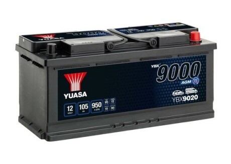 Акумулятор YUASA YBX9020