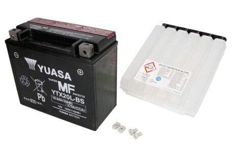 Акумулятор YUASA YTX20LBSYUASA (фото 1)